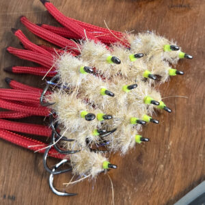 Bottoms Up Tarpon Worm Fly